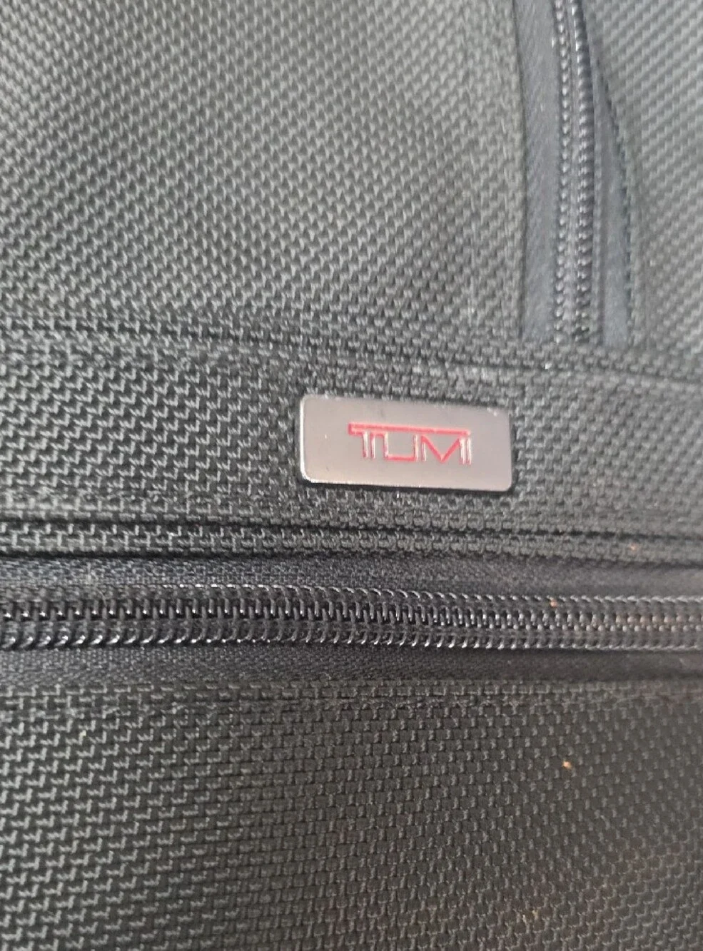 Tumi Black Laptop Briefcase with Shoulder Strap